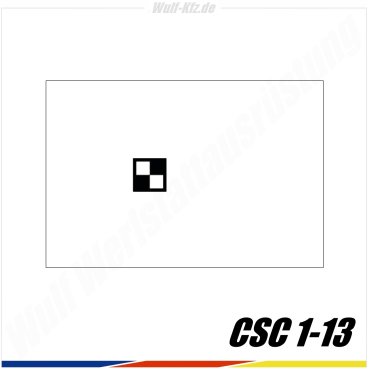 Hella Gutmann CSC-Tool Kalibriertafel Toyota & Lexus CSC 1-13